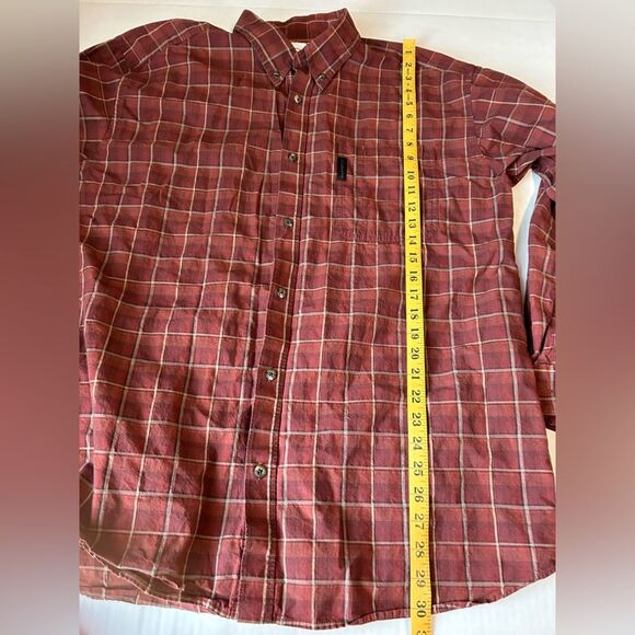 Columbia mens Button Down Long Sleeve Plaid Shirt Size XL - Picture 4 of 7